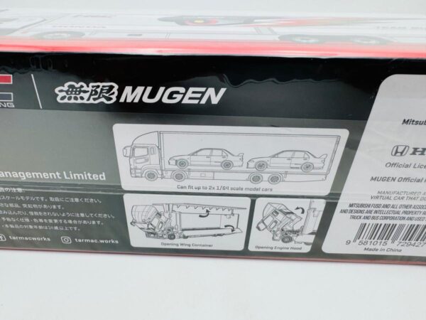 TARMAC WORKS 1:64 MITSUBISHI FUSO SUPER GREAT TEAM MUGEN - Imagen 2