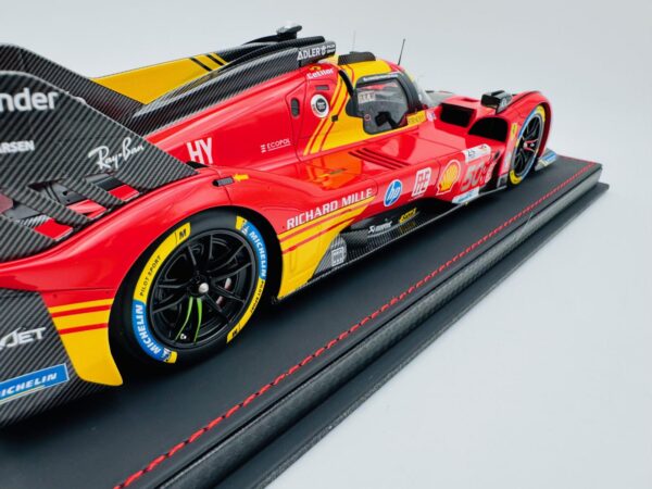 BBR 1:18 FERRARI 499P WINNER LE MANS 2024 N7/499 - Imagen 11