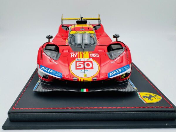 BBR 1:18 FERRARI 499P WINNER LE MANS 2024 N7/499 - Imagen 6