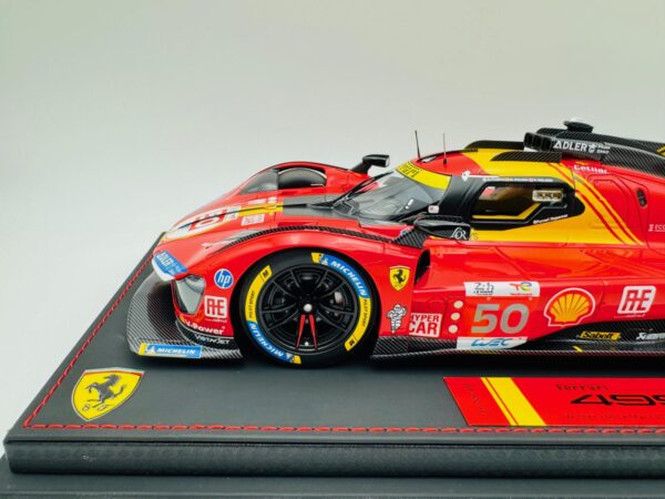 BBR 1:18 FERRARI 499P WINNER LE MANS 2024 N7/499 - Imagen 2