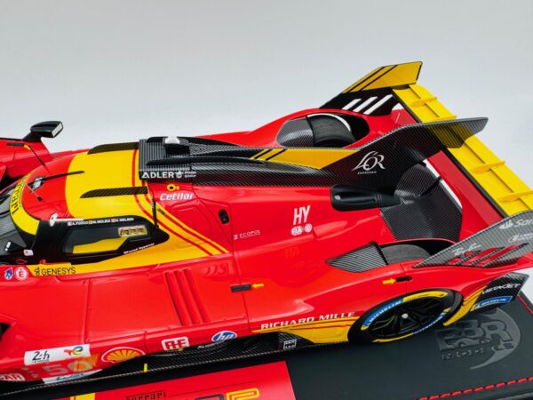 BBR 1:18 FERRARI 499P WINNER LE MANS 2024 N7/499 - Imagen 4