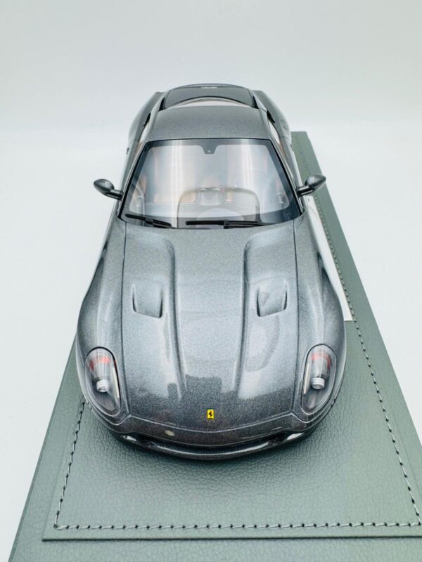 BBR 1:18 FERRARI 599 GTB GRIGIO SILVERSTONE AUTOMATIC GEAR - Imagen 9