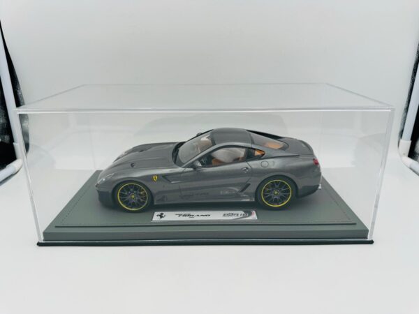 BBR 1:18 FERRARI 599 GTB GRIGIO SILVERSTONE AUTOMATIC GEAR - Imagen 2