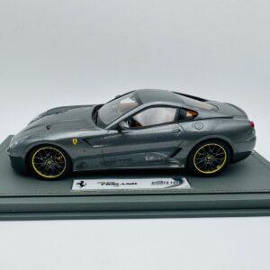 BBR 1:18 FERRARI 599 GTB GRIGIO SILVERSTONE AUTOMATIC GEAR