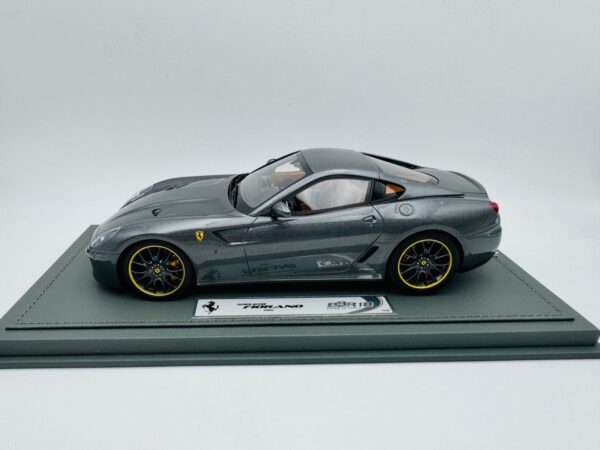 BBR 1:18 FERRARI 599 GTB GRIGIO SILVERSTONE AUTOMATIC GEAR