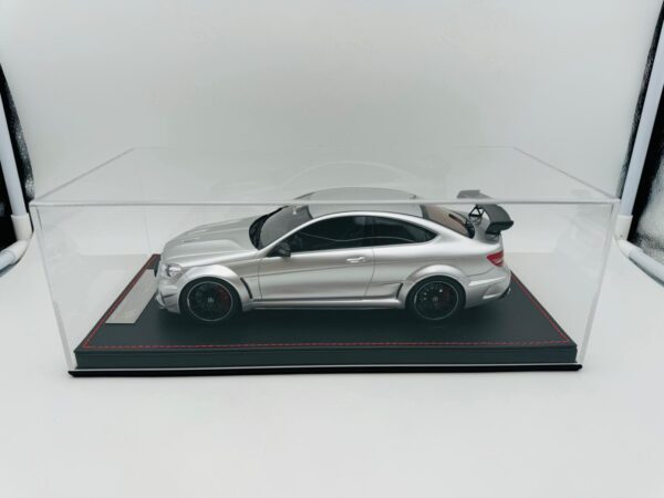 NICE AUTO 1:18 MERCEDES BENZ C63 AMG BLACK SERIES SILVER - Imagen 2