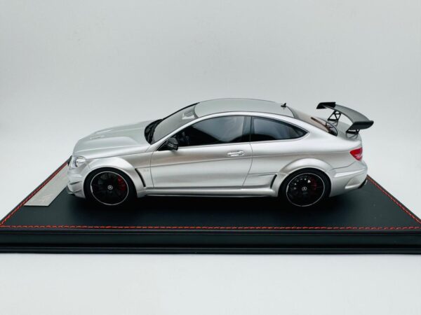 NICE AUTO 1:18 MERCEDES BENZ C63 AMG BLACK SERIES SILVER