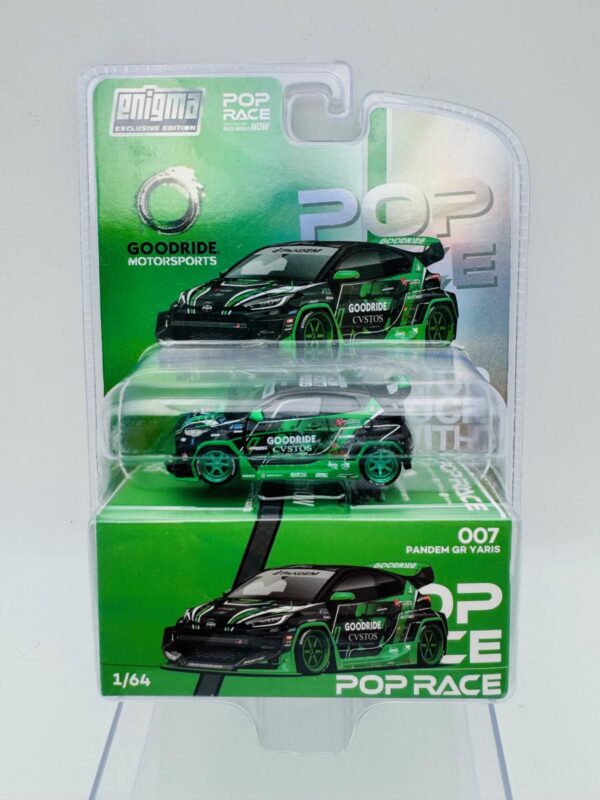 POP RACE 1:64 TOYOTA YARIS GR PANDEM MOTORSPORTS CHASE