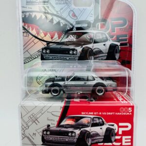 POP RACE 1:64 NISSAM SKYLINE GTR V8 DRIF HAKOSUKA CHASE