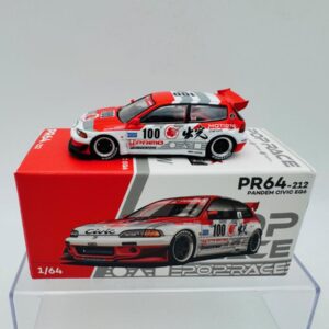 POP RACE 1:64 HONDA CIVIC EG6 PANDEM IDEMITSU MOTION INFINITE