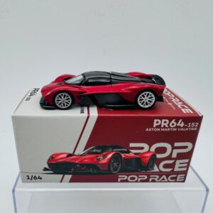 POP RACE 1:64 ASTON MARTIN VALKYRIE SUPERNOVA RED