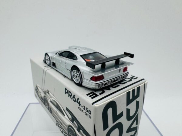 POP RACE 1:64 MERCEDES AMG CLK GTR SILVER - Image 4