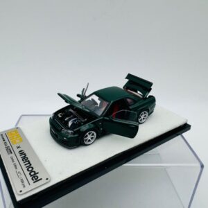 PGM 1:64 NISSAN GTR R34 Z-TUNE BRITISH GREEN