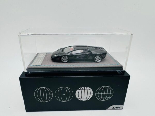 EXTREME CLUB 1:64 LAMBORGHINI COUNTACH LPI800-4 GLOSSY BLACK - Imagen 5
