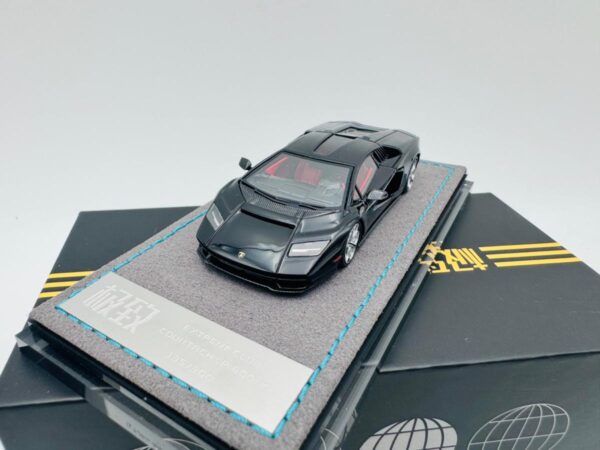 EXTREME CLUB 1:64 LAMBORGHINI COUNTACH LPI800-4 GLOSSY BLACK - Imagen 2
