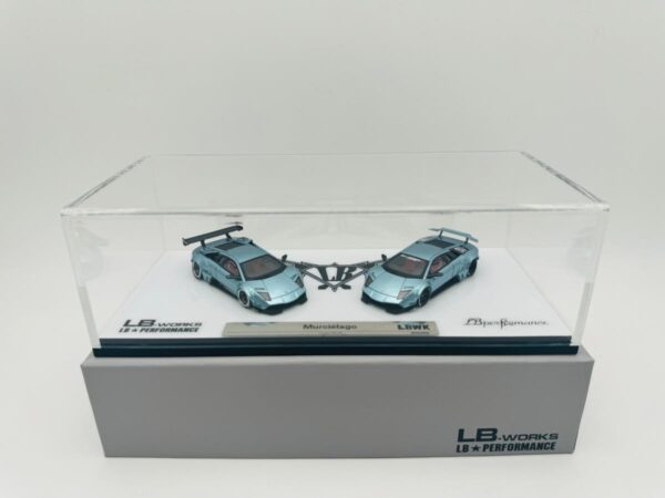 ORIGINAL 1:64 LB LAMBORGHINI LP640 MURCIELAGO DOBLE CAR SET - Image 2