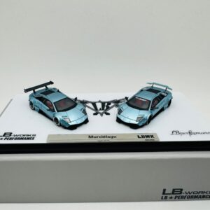 ORIGINAL 1:64 LB LAMBORGHINI LP640 MURCIELAGO DOBLE CAR SET