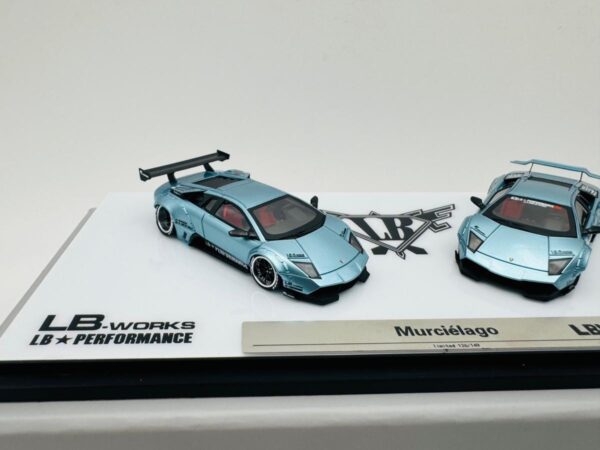 ORIGINAL 1:64 LB LAMBORGHINI LP640 MURCIELAGO DOBLE CAR SET - Image 3