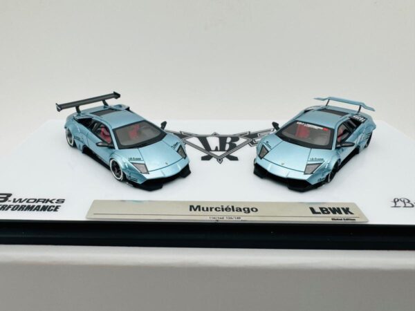ORIGINAL 1:64 LB LAMBORGHINI LP640 MURCIELAGO DOBLE CAR SET - Image 4