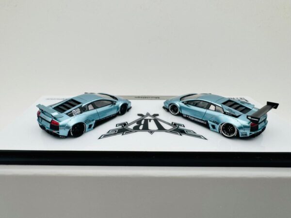 ORIGINAL 1:64 LB LAMBORGHINI LP640 MURCIELAGO DOBLE CAR SET - Image 6
