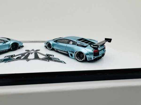 ORIGINAL 1:64 LB LAMBORGHINI LP640 MURCIELAGO DOBLE CAR SET - Image 8