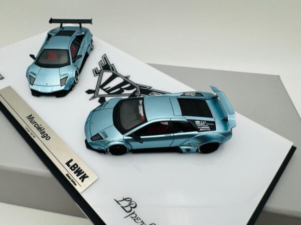 ORIGINAL 1:64 LB LAMBORGHINI LP640 MURCIELAGO DOBLE CAR SET - Image 10