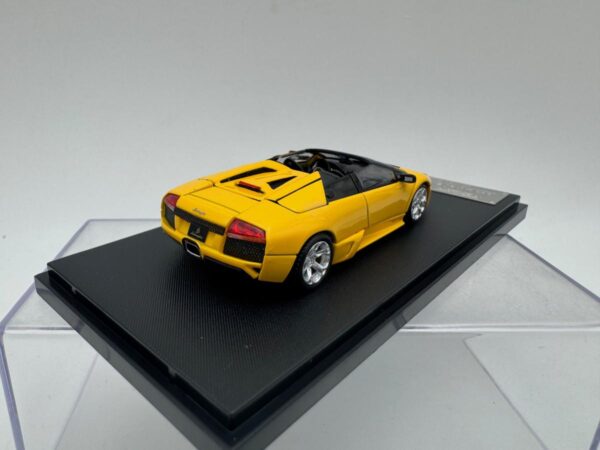 KNIGHT 1:64 LAMBORGHINI MURCIELAGO LP640 ROADSTER YELLOW - Imagen 3