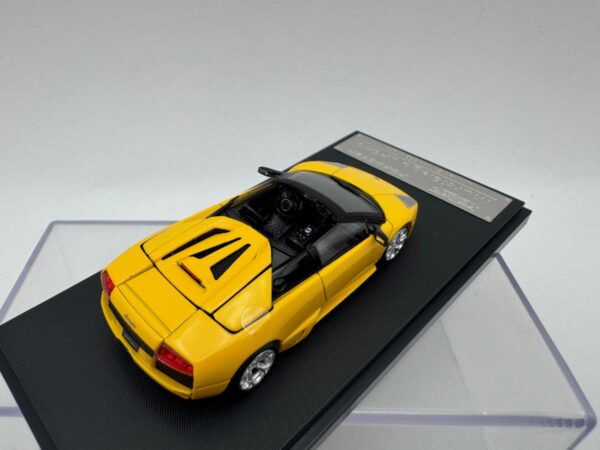 KNIGHT 1:64 LAMBORGHINI MURCIELAGO LP640 ROADSTER YELLOW - Imagen 4