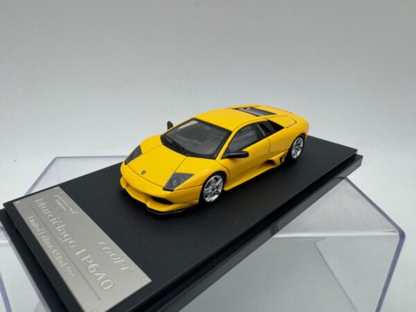 KNIGHT 1:64 LAMBORGHINI MURCIELAGO LP640 YELLOW - Imagen 2