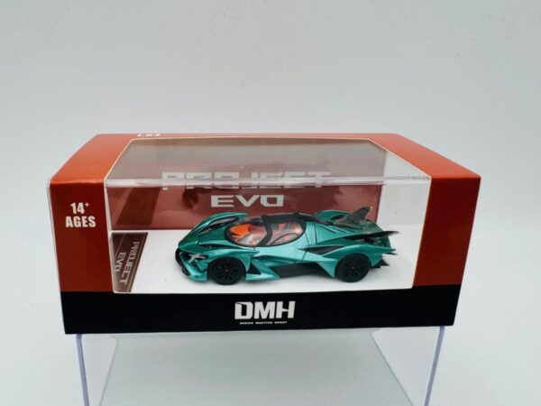 DMH 1:64 PROJECT EVO GERMAN SUPERCAR GREEN