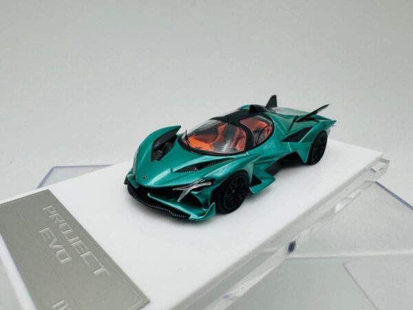 DMH 1:64 PROJECT EVO GERMAN SUPERCAR GREEN - Image 3