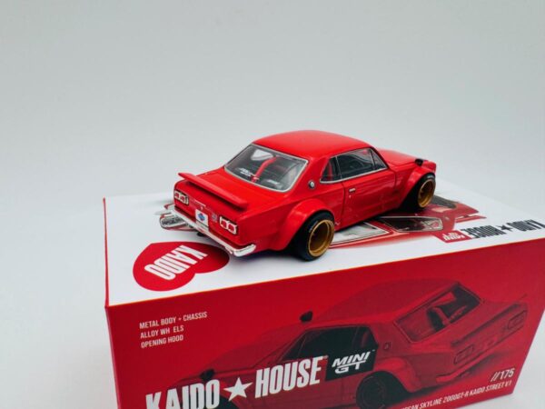MINI GT 1:64 NISSAN SKYLINE 2000GTR KAIDO STREET V1  175 - Image 3