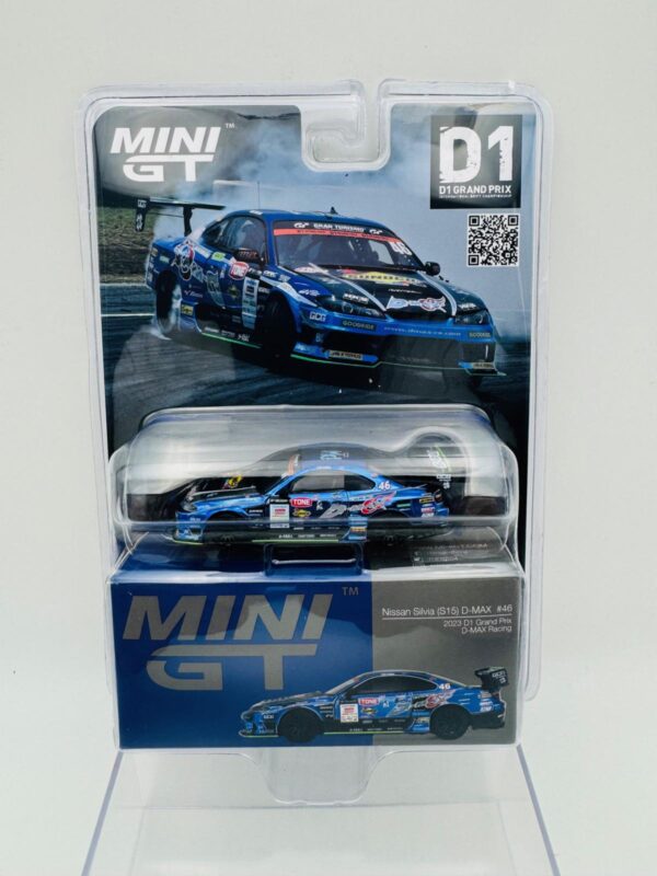 MINI GT 1:64 NISSAN SILVIA S15 D-MAX Nº46 2021 D1 GRAND PRIX
