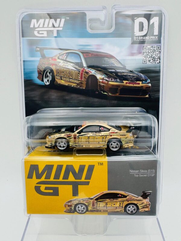 MINI GT 1:64 NISSAN SILVIA S15 TOP SECRET D1GP