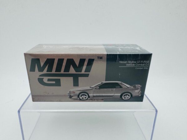 MINI GT 1:64 NISSAN SKYLINE GTR R32 VEILSIDE COMBAT GREY