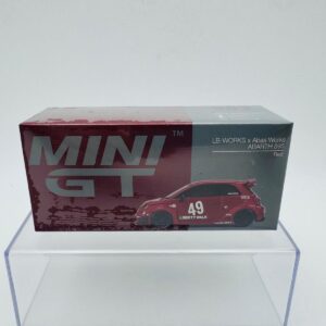 MINI GT 1:64 ABARTH 595 LB-WORKS X ABAS WORKS