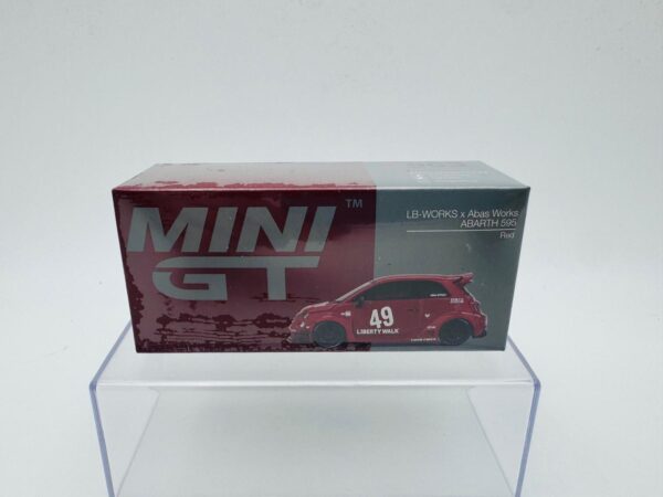MINI GT 1:64 ABARTH 595 LB-WORKS X ABAS WORKS