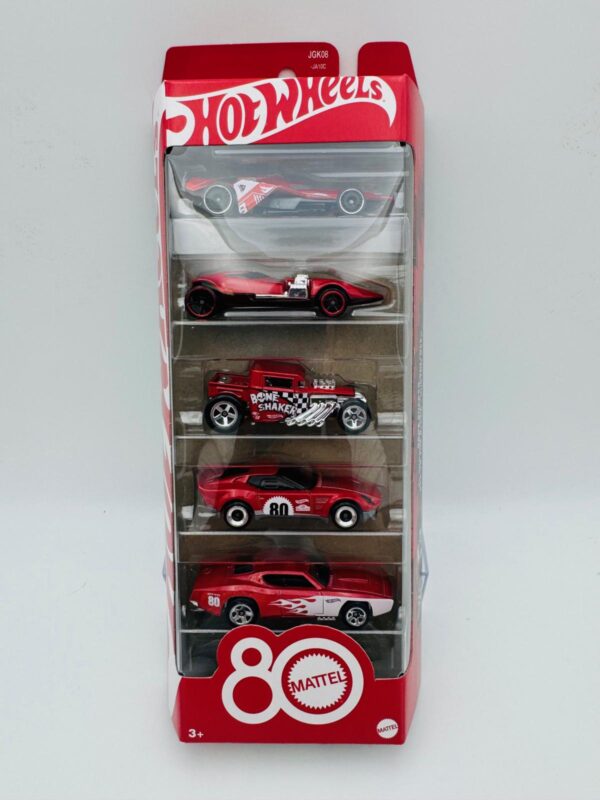 HOTWHEELS 1:64 SET 80 ANIVERSARIO