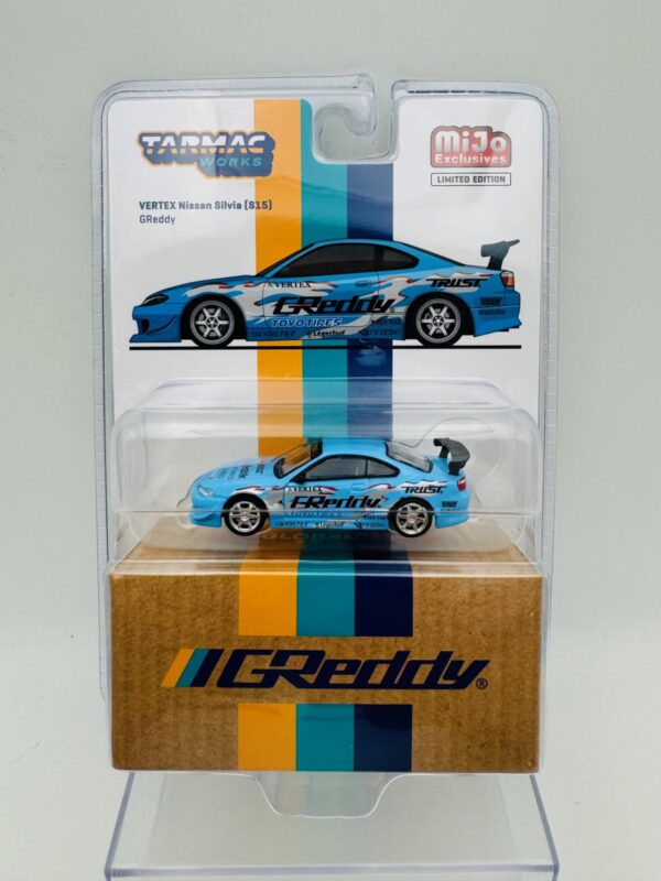 TARMAC WORKS 1:64 NISSAN SILVIA S15 GREDDY