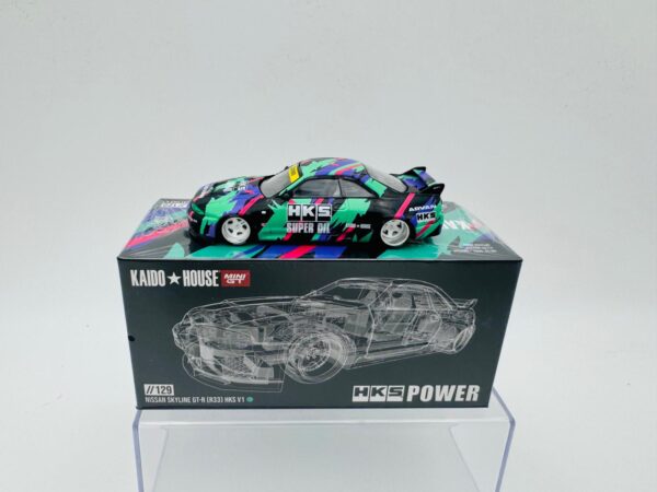 MINI GT 1:64 NISSAN SKYLINE GTR R33 HKS V1  129