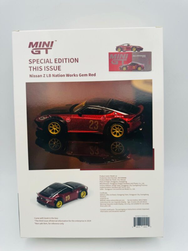 MINI GT 1:64 NISSAN Z LB EXCLUSIVE CLDC - Imagen 2