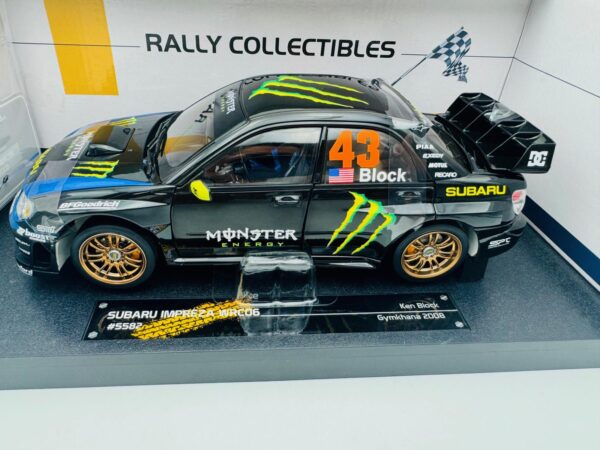 SUN STAR 1:18 SUBARU IMPREZA WRC KEN BLOCK GYMKHANA 2008 - Imagen 3