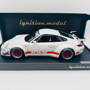 IGNITION 1:18 PORSCHE RWB 997 GT3 WHITE 3254