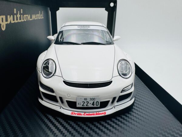 IGNITION 1:18 PORSCHE RWB 997 GT3 WHITE 3254 - Imagen 4