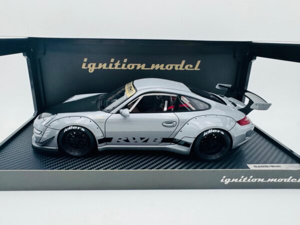 IGNITION 1:18 PORSCHE RWB 997 GT3 GRAY 3255