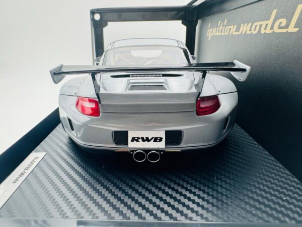 IGNITION 1:18 PORSCHE RWB 997 GT3 GRAY 3255 - Imagen 7