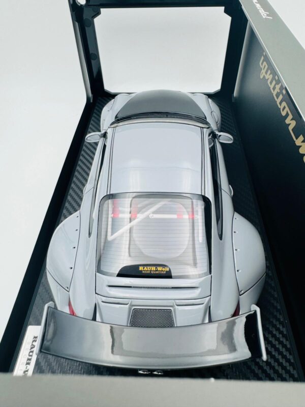 IGNITION 1:18 PORSCHE RWB 997 GT3 GRAY 3255 - Imagen 8