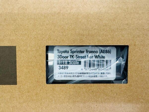 IGNITION 1:18 TOYOTA SPRINTER TRUENO AE86  3489 - Imagen 8