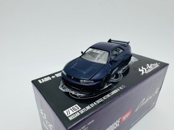 MINI GT 1:64 NISSAN SKYLINE GTR R33 ACTIVE CARBON R V2  163 - Image 2