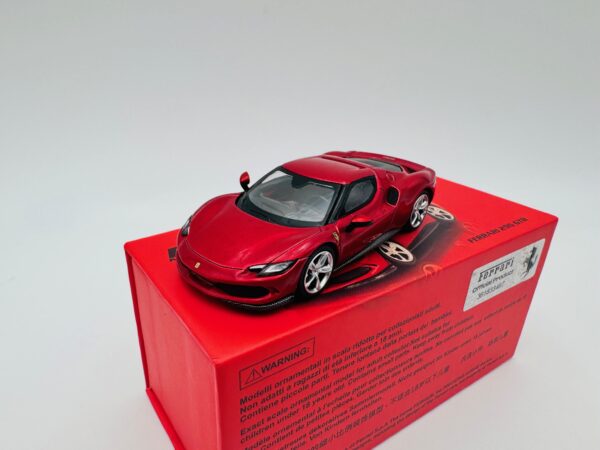 BBR 1:64 FERRARI 296 GTB ROSSO IMOLA - Image 2
